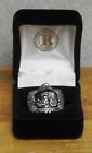 01-02125-011 Bradford Exchange Sterling Silver Ride Hard Live Free Ring Size