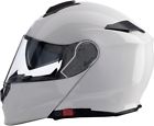 0101-10036 Solaris Solid Color Modular Helmet Xs White