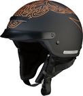 0103-1155 Nomad Tribal Half Helmet Sm