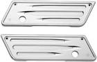 03-529 Arlen Ness Deep Cut Latch Covers Crome Sold As Pair