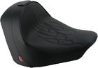 0810-1734 Front Solo Seats With Plug In Backrest Flame Stitch