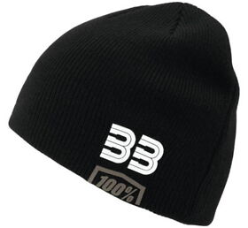 Bb-20125-001-01 100% Mens Bb33 Skully Beanie Black Casual Apparel