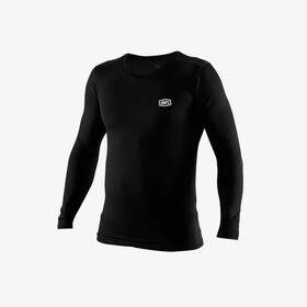 35500-001-10 100 Percent 100% Basecamp Long Sleeve Base Layers Md Black