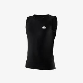35501-001-12 100 Percent 100% Basecamp Sleeveless Base Layers Lg Black