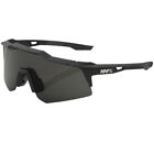 60009-00000 100% Speedcraft Xs Sunglasses Black With Smoke Lens