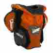 1014010006 Leatt Youth Orange Black Fusion 2.0 Neck Brace Torso Protector Large X-large