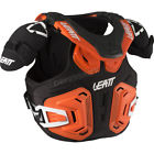 1018010021 Leatt Youth Orange Fusion Neck Vest Kids