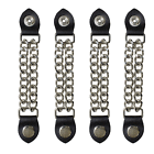 10501 Excelsior Pc Inch Motorcycle Vest Extenders Biker Plain Chain Chrome