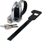 11-0088 Motion Pro Universal Helmet Lock Chrome One Size