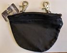 1119 Bikers Club Motorcycle Black Leather Pouch Belt Bag Style Misc