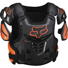 12351-009-s-m Fox Orange Raptor Ce Chest Deflector Size