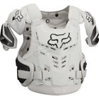 12351-097-l-xl Fox Light Gray Raptor Ce Chest Deflector Mens