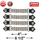1303 Dream Apparel Motorcycle Engine Double Diamond Cut Chrome Chain Vest