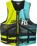 142424-505-040-18 Fly Racing Mens Neoprene Lifejacket Lg