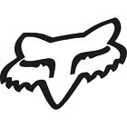 14911-001-os Fox Racing Head Tdc Inch Sticker Black 887537854364