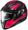 189-911 Hjc Motorcycle Cl-max 2sn Ridge Run Electric Shield Xs Red