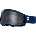 19338-007-os Shift Mx White Label Goggle Navy Large Motocross Racing Goggles