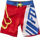 19847-122-27 Fox Racing Motion Creo Youth Boardshorts Red Usa 884065665370