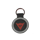 1999893-999-n Dainese Logo Leather Portach Round Key Chain Ring 8033431147701