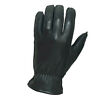20-2018 Castle New Mens Black Leather Standard Motorcycle Gloves 008061007167