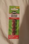 20129 Slime Valve Stem Cap Red Metal Aluminum