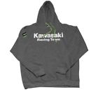 22-88102 Factory Effex Apparel Mens Kawasaki Team Hoody Charcoal