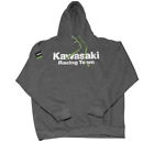 22-88108 Factory Effex Apparel Mens Kawasaki Team Hoody Charcoal