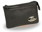 226001136177 Milwaukee Leather Ladies Zipper Closure Bag Black