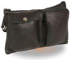 226001136214 Milwaukee Leather Unisex Belt Bag Holster Black