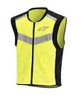 28300322 Alpinestars Mens Flare High Visibility Motorcycle Vest Yellow Size Xl