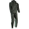 2853-0023 Womens Black Rainsuit Size Large