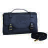 2869644 Indian Motorcycle Womens Leather Messenger Bag Black