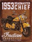 2869903 Indian Genuine Motorcycle Tin Sign Roadmaster Chief Garage Man Cave