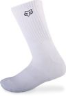 30015-008-s-m Fox Racing Crew Socks Pair White 633523861201