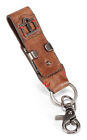 3070-0852 Icon Leather Loop Keychain Brown
