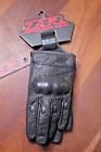 3302-0459 Womens Leather Perforated Gloves Sm Black