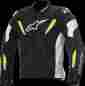 3305616-125-3xl Alpinestars 2015 T-gp R Air Jacket 3xl Black White Yellow