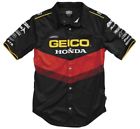 33901-001-13 Mens Geico Honda Pilot Pit Shirt Size Xl Black