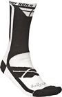 350-0324s Fly Racing Mens Factory Rider Crew Socks White Black