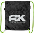 3517-0327 American Kargo Cinch Bag Black