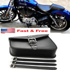 361717897551 Ediors Pu Leather Left Side Solo Saddlebag Saddle