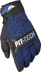365-05108 Fly Racing Pit Tech Pro Gloves Sm Blue