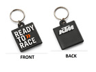 3pw1172500 Ktm Logo Rubber Keyholder Keychain Black