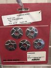 4-231 Show Crhome Chrome Star Washers Luggage Rack Pack Of