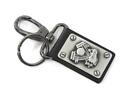 48-1662 Panhead Motor Keychain Leather And Metal For Harley Davidson Or