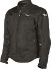477-4040  5948 6 Fly Street New Flux Air Mesh Jacket Black