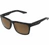 61029-259-73 Percent Blake Sunglasses Casual Matte Black Havana With Bronze Lens
