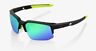 61031-188-45 Speedcoupe Sunglasses Soft Tact Cool Grey With Green Mirror Lens