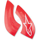 6951014-32 Alpinestars Red-white Chin Plate