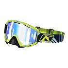 7001-001-000-106 Klim Radius Tenacious Smoke Tint Blue Mirror Lens Snowmobile Snow